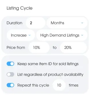 Advanced Listing Tool